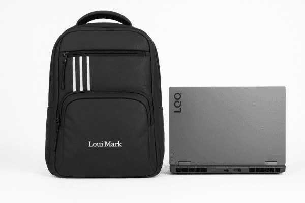 slime core black loui mark laptop backpacks 22ltr