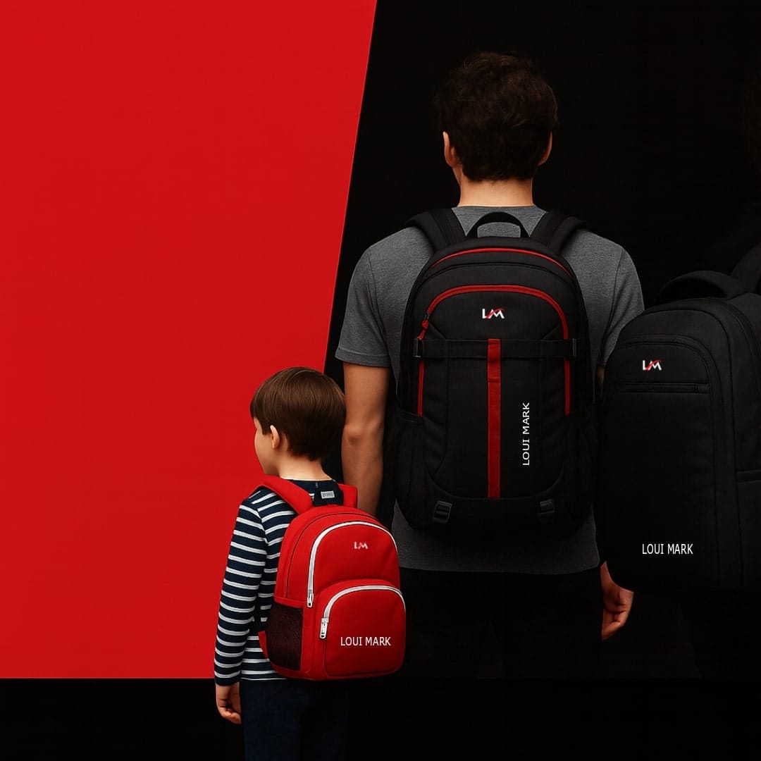 Loui Mark waterproof backpacks in India — hero banner