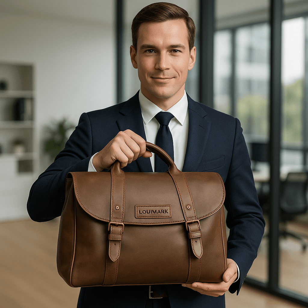 LOUI MARK laptop bag for school and travel